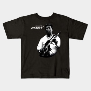 Muddy waters guitar Kids T-Shirt